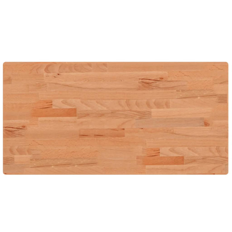 Load image into Gallery viewer, Vidaxl wastafelblad 80x40x2,5 cm massief beukenhout