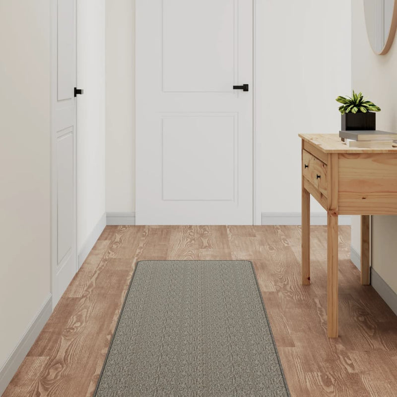 Load image into Gallery viewer, Vidaxl tapijtloper 50x150 cm sisal-look zilverkleurig