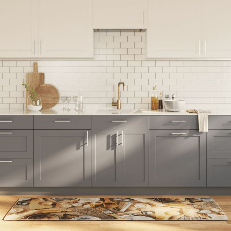 Load image into Gallery viewer, Vidaxl keukenmat wasbaar anti-slip 60x180 cm meerkleurig