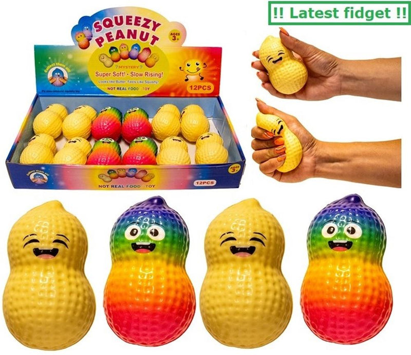 Load image into Gallery viewer, Jono toys squeeze xl pinda pu slow rice 10x5,5 cm.