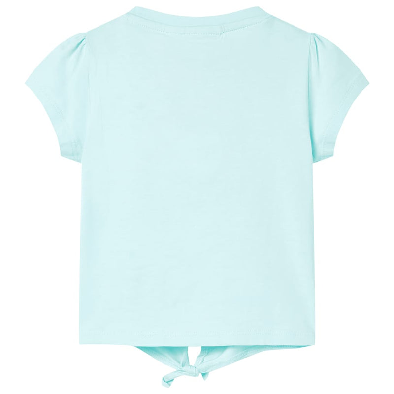 Load image into Gallery viewer, VidaXL Kindershirt 92 lichtzeeblauw