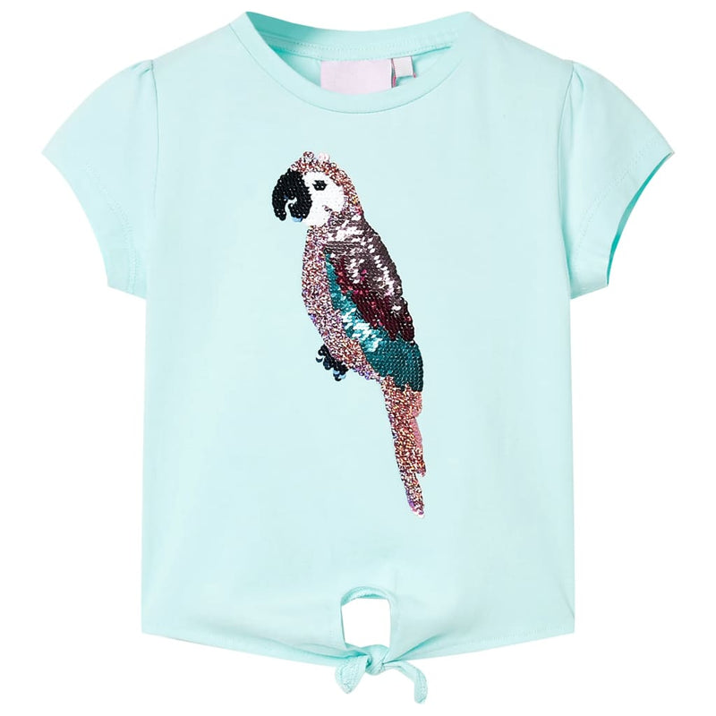 Load image into Gallery viewer, Vidaxl kindershirt 140 lichtzeeblauw