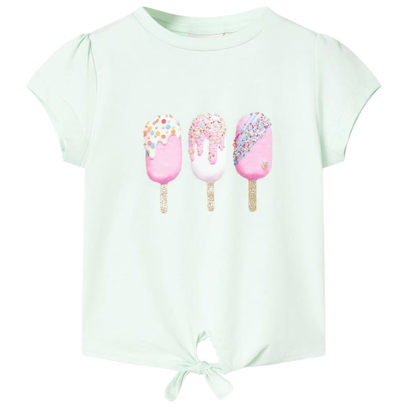 Load image into Gallery viewer, Vidaxl kindershirt 104 lichtmintkleurig