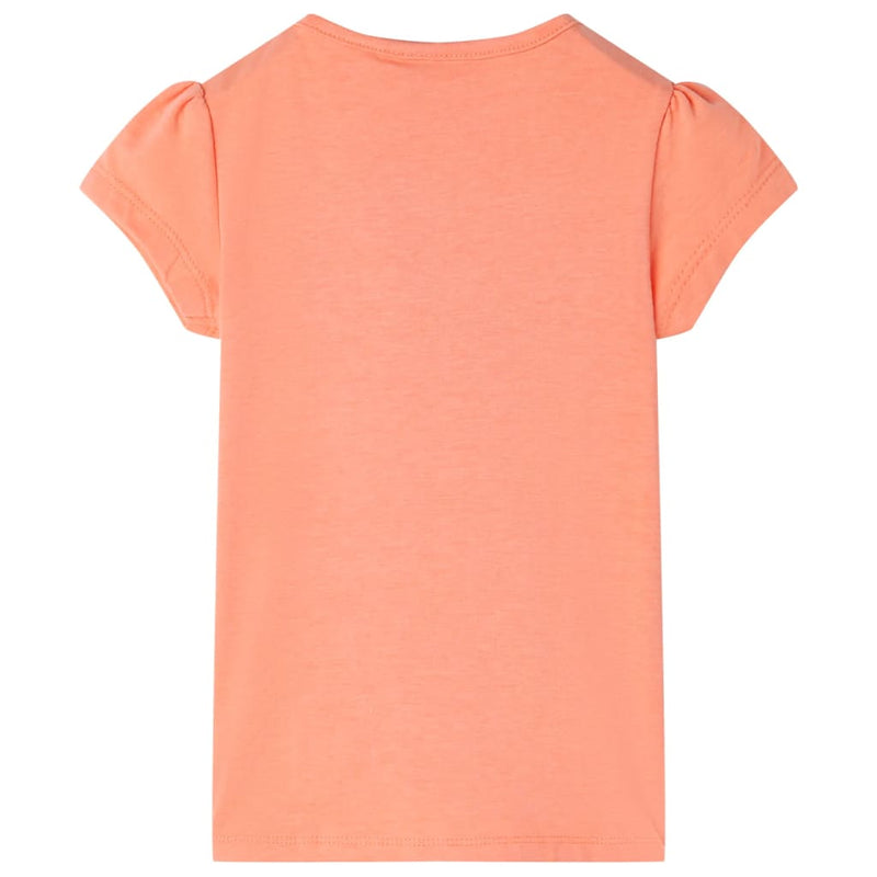 Load image into Gallery viewer, VidaXL Kindershirt 104 neonoranje