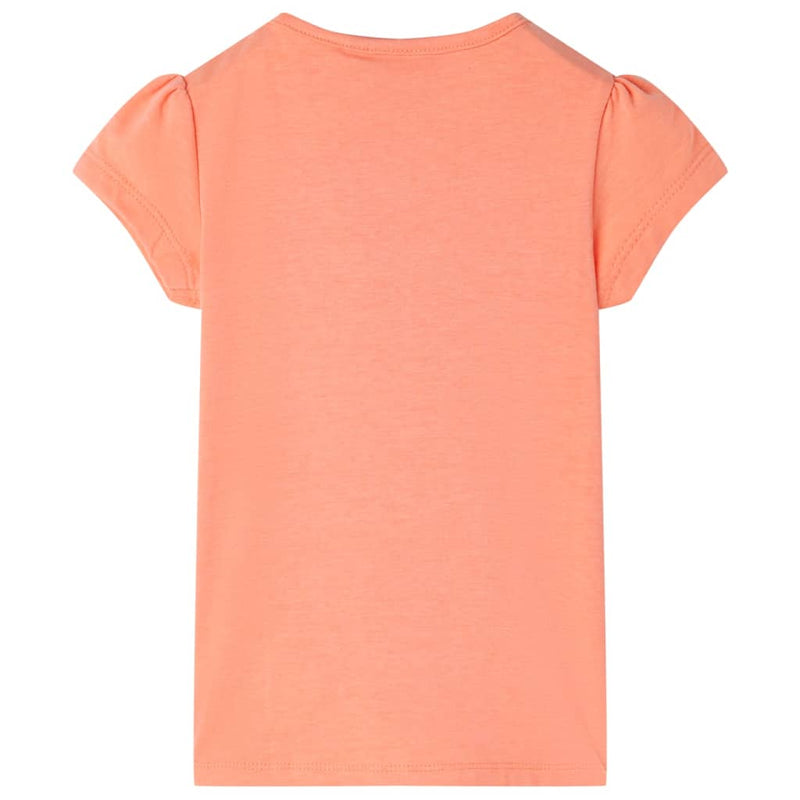 Load image into Gallery viewer, VidaXL Kindershirt 128 neonoranje