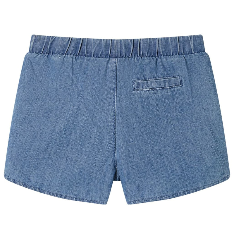 Load image into Gallery viewer, Vidaxl kindershorts 116 denimblauw