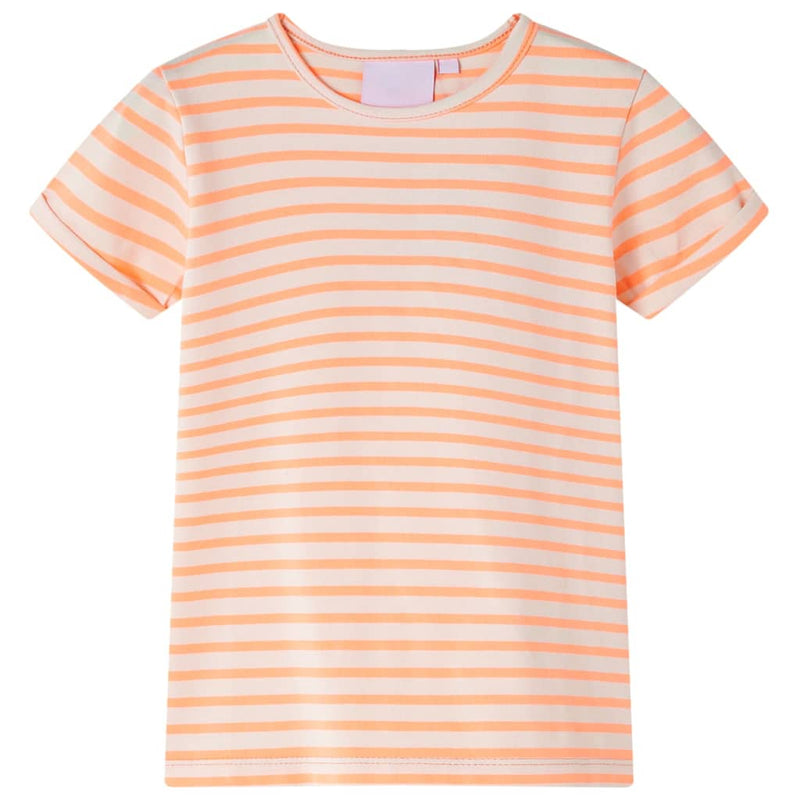 Afbeelding laden in galerijviewer, Vidaxl kindershirt 116 neonoranje