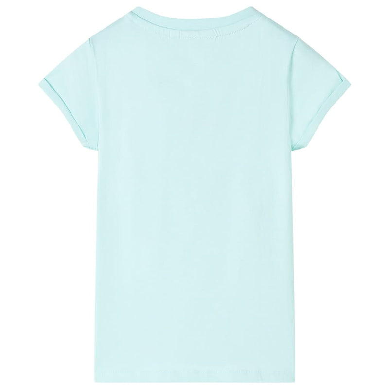 Load image into Gallery viewer, Vidaxl kindershirt 140 lichtzeeblauw