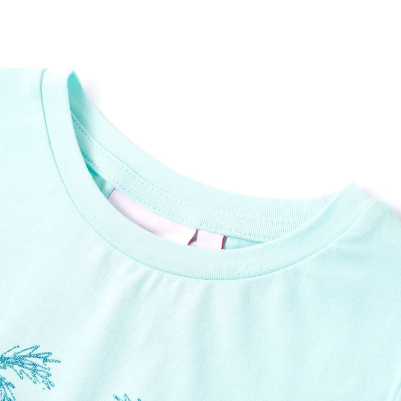 Load image into Gallery viewer, Vidaxl kindershirt 140 lichtzeeblauw