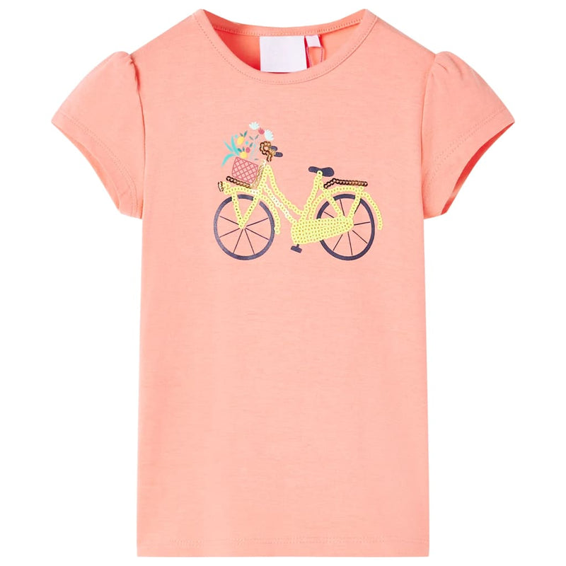 Load image into Gallery viewer, Vidaxl kindershirt 116 neonkoraal