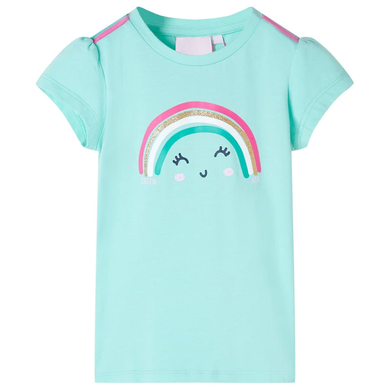 Load image into Gallery viewer, Vidaxl kindershirt 116 lichtmint