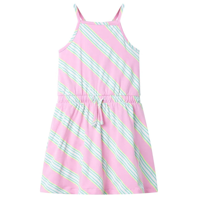 Load image into Gallery viewer, Vidaxl kinderjurk zonder mouwen met trekkoord 116 roze