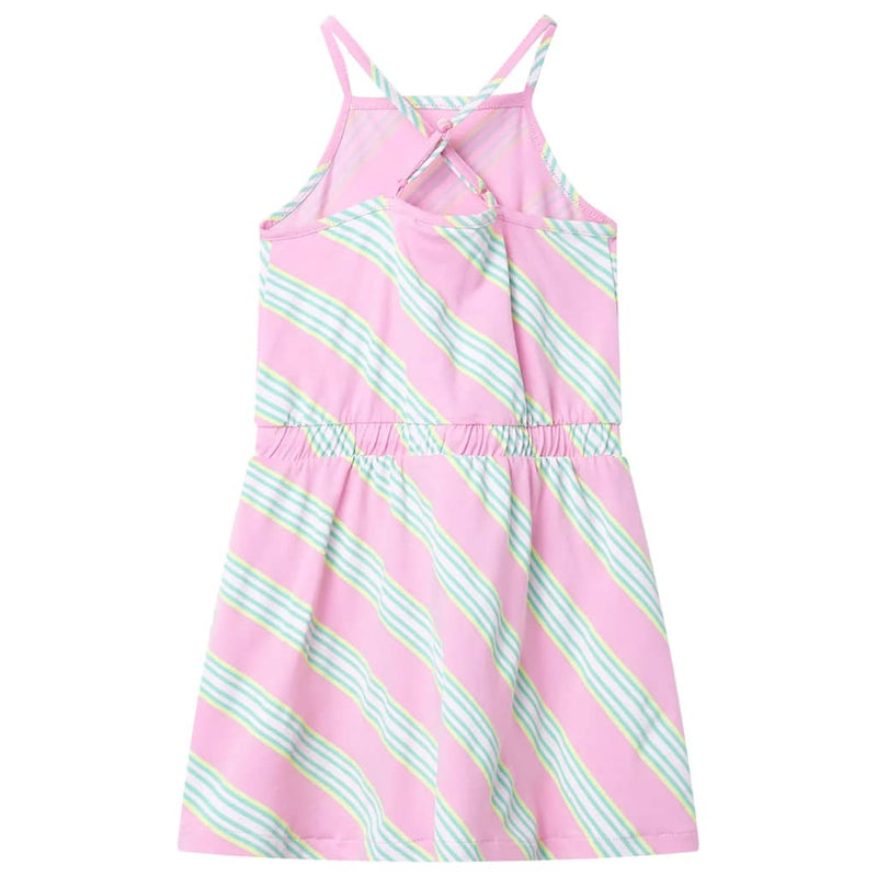 Load image into Gallery viewer, Vidaxl kinderjurk zonder mouwen met trekkoord 116 roze