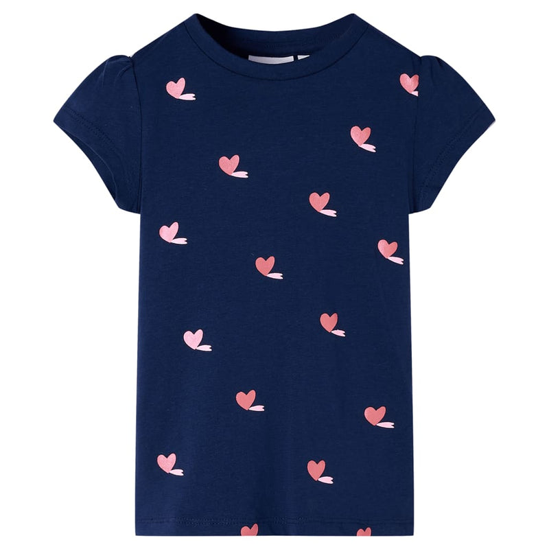 Load image into Gallery viewer, Vidaxl kindershirt 128 marineblauw