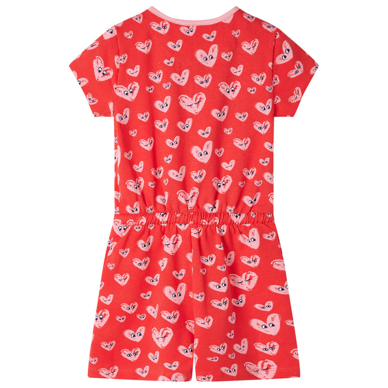Load image into Gallery viewer, VidaXL Kinderjumpsuit 104 rood