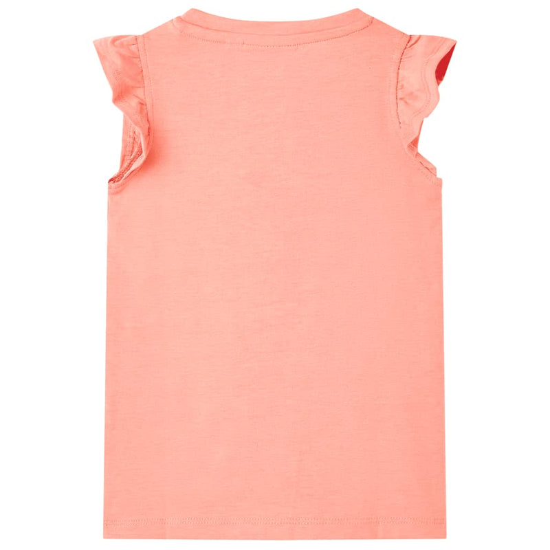 Load image into Gallery viewer, VidaXL Kindershirt 92 neonkoraal
