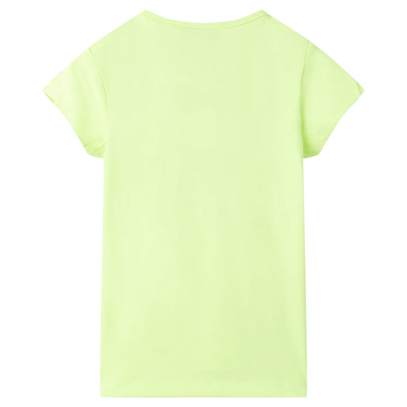 Load image into Gallery viewer, VidaXL Kindershirt 128 fluorescerend geel