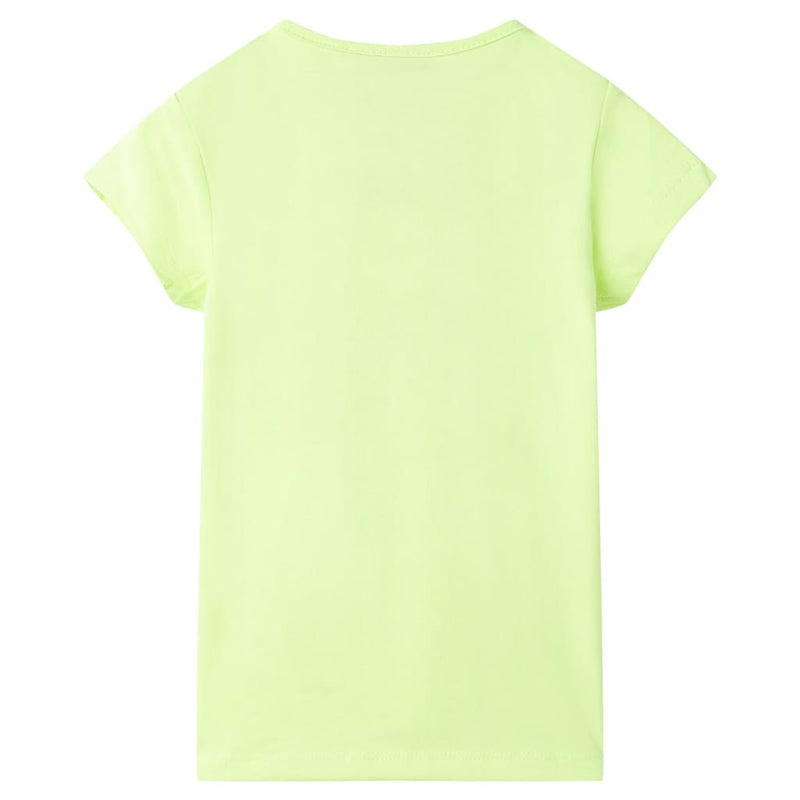 Load image into Gallery viewer, VidaXL Kindershirt 140 fluorescerend geel