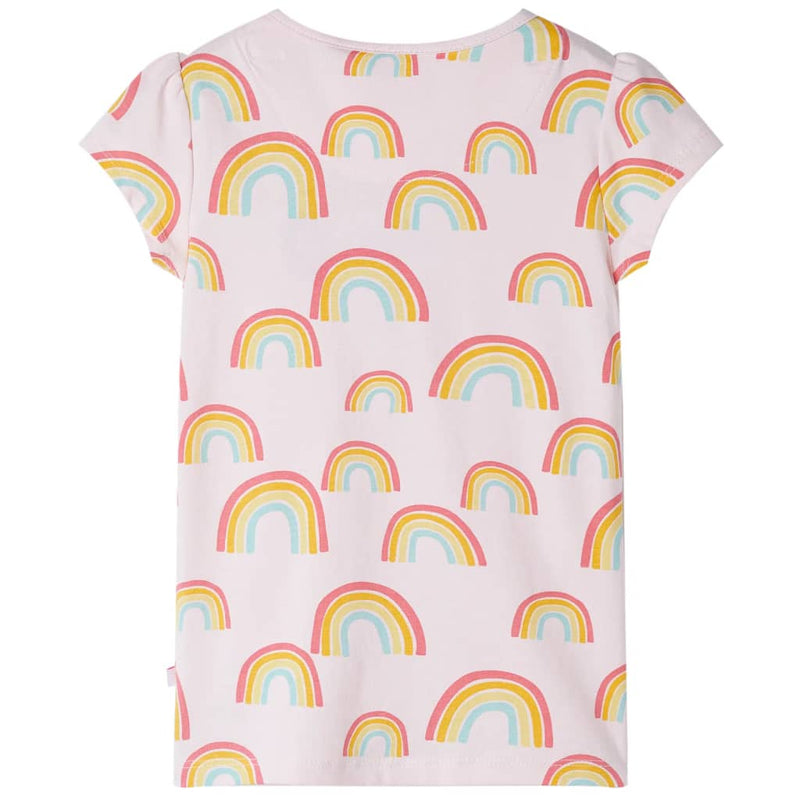 Load image into Gallery viewer, Vidaxl kinderpyjama met korte mouwen 116 zachtroze