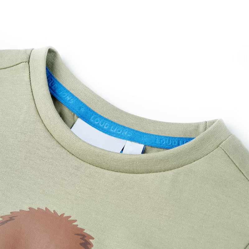 Load image into Gallery viewer, VidaXL Kindershirt met korte mouwen 104 lichtkakikleurig
