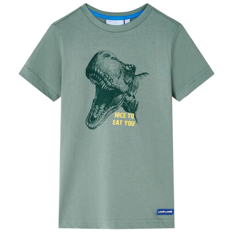 Load image into Gallery viewer, Vidaxl kindershirt 128 kakikleurig