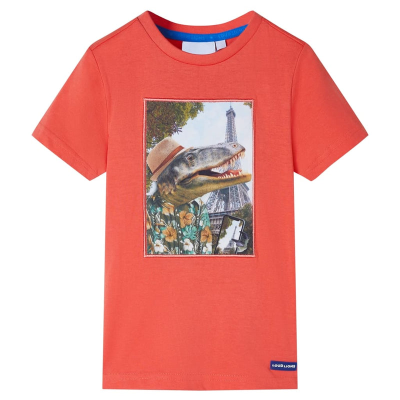 Load image into Gallery viewer, VidaXL Kindershirt 128 lichtrood