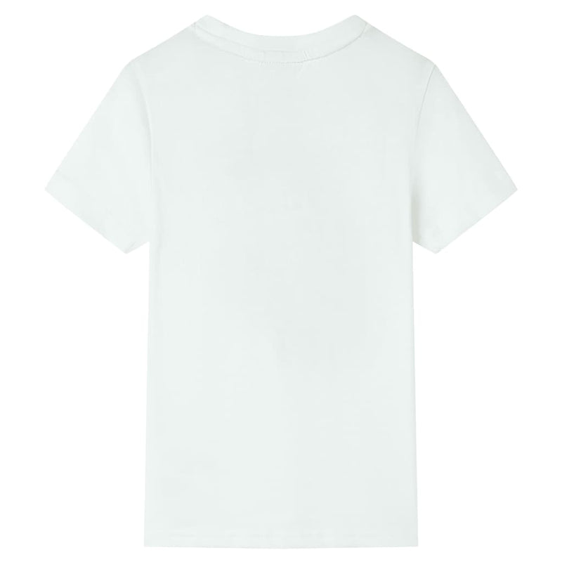 Load image into Gallery viewer, VidaXL Kindershirt met korte mouwen 92 ecru