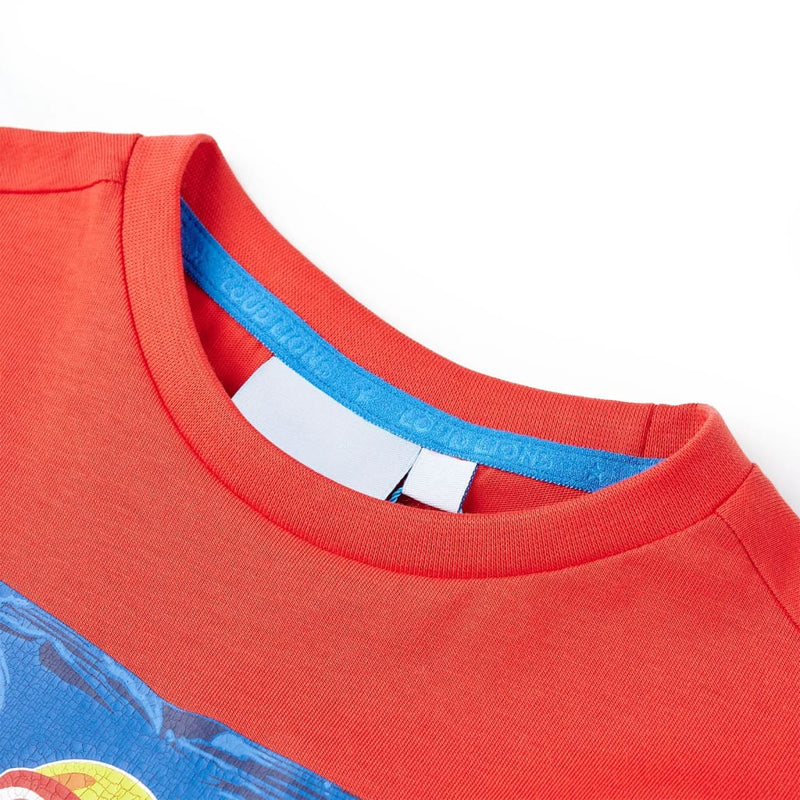 Load image into Gallery viewer, VidaXL Kindershirt met korte mouwen 92 rood