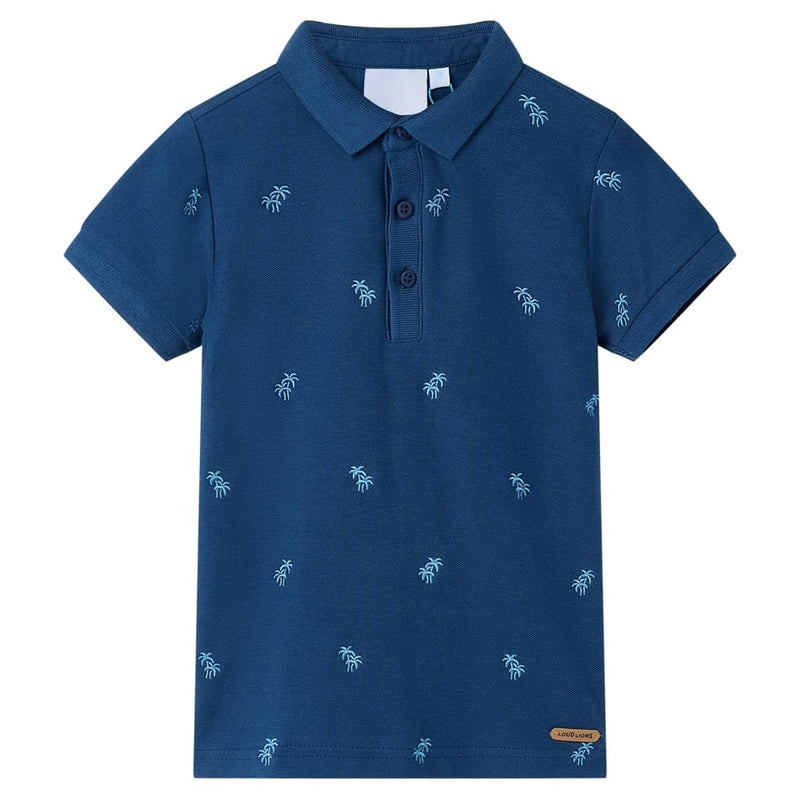 Load image into Gallery viewer, Vidaxl kinderpoloshirt 104 donkerblauw