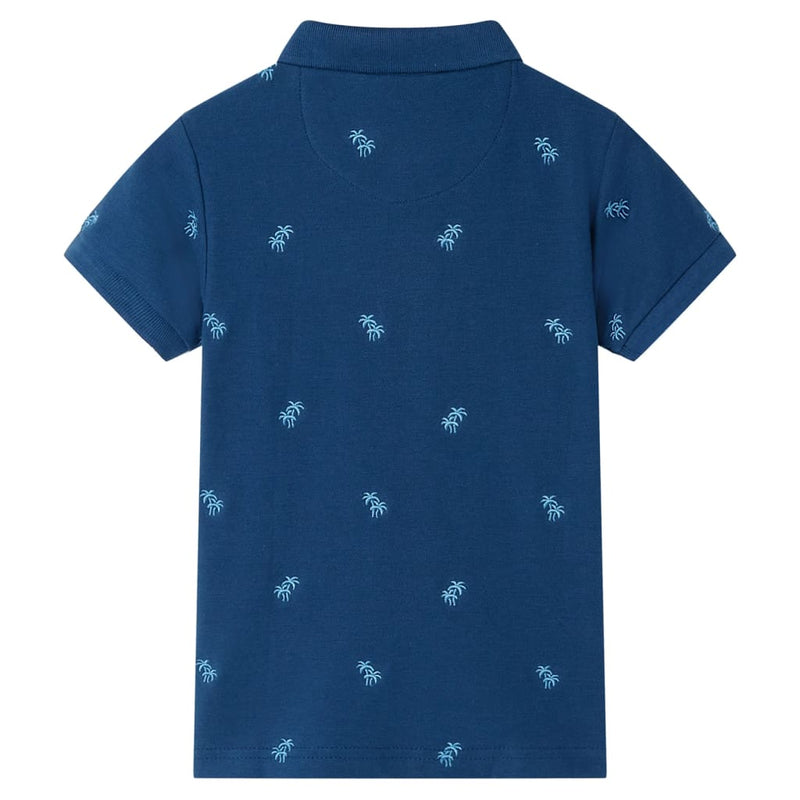 Load image into Gallery viewer, VidaXL Kinderpoloshirt 140 donkerblauw