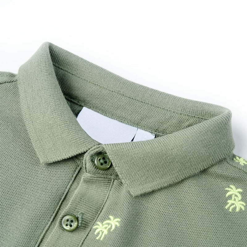 Load image into Gallery viewer, Vidaxl kinderpoloshirt 128 kakikleurig