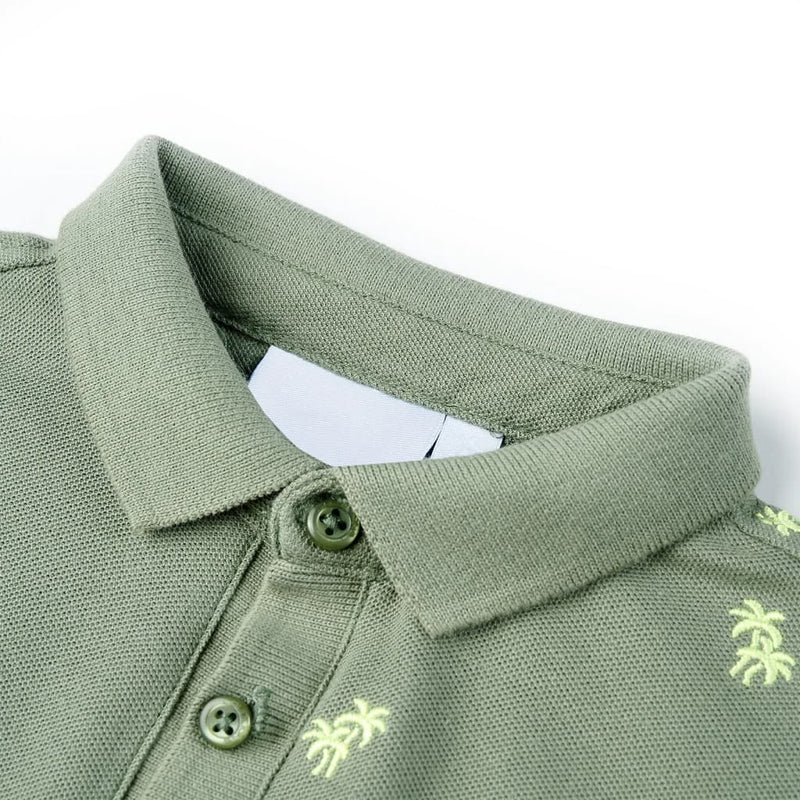Load image into Gallery viewer, Vidaxl kinderpoloshirt 140 kakikleurig
