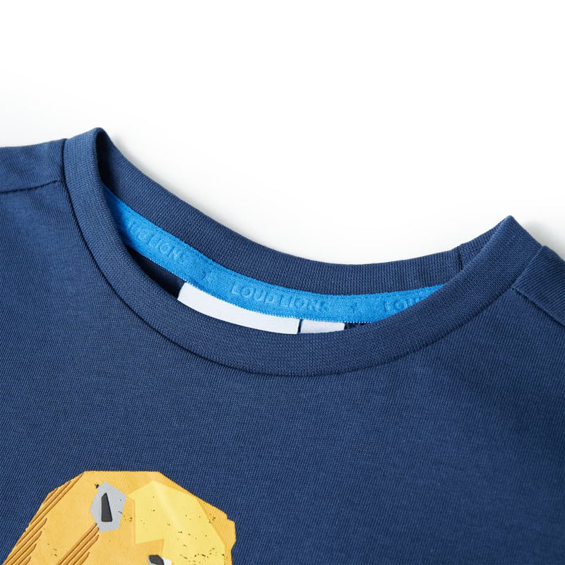 Load image into Gallery viewer, Vidaxl kindershirt 116 donkerblauw