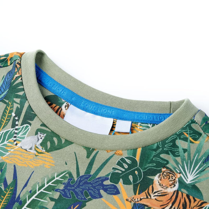 Load image into Gallery viewer, Vidaxl kindershirt met korte mouwen 128 meerkleurig