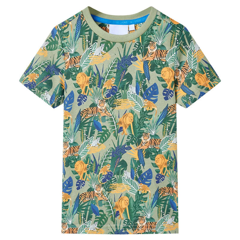 Load image into Gallery viewer, Vidaxl kindershirt met korte mouwen 140 meerkleurig