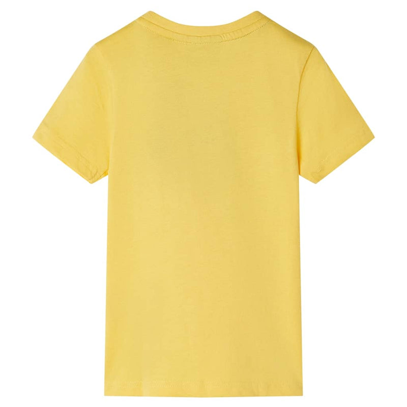 Load image into Gallery viewer, Vidaxl kindershirt met korte mouwen 128 lichtokerkleurig