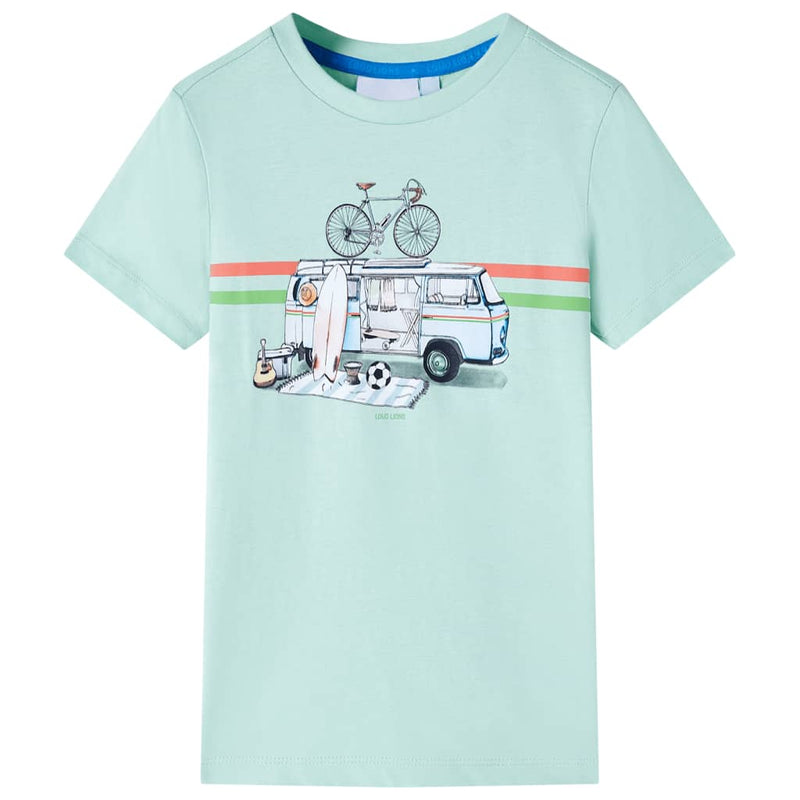 Load image into Gallery viewer, Vidaxl kindershirt 104 lichtmintkleurig