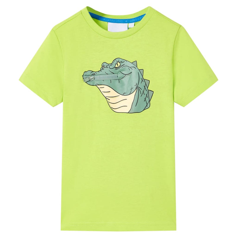Load image into Gallery viewer, Vidaxl kindershirt 116 limoengroen