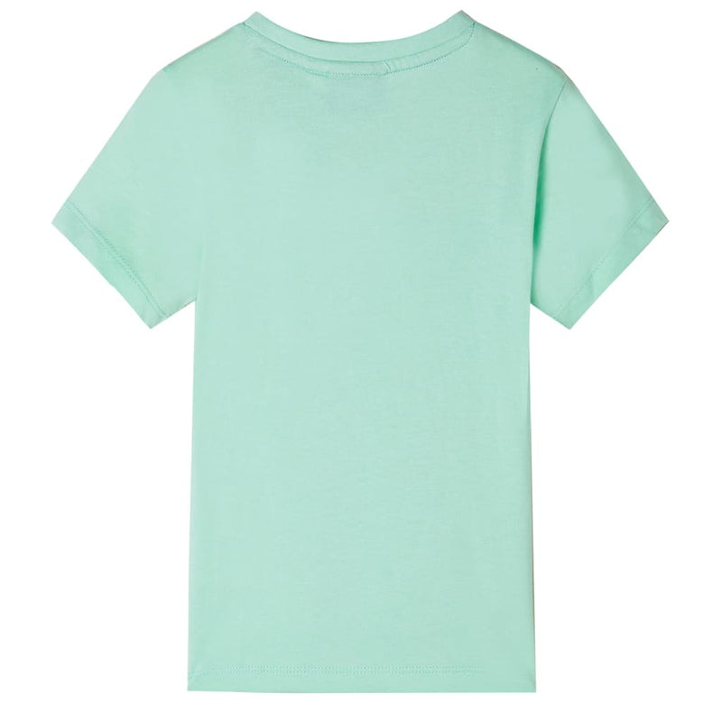 Load image into Gallery viewer, VidaXL Kindershirt met korte mouwen 92 lichtgroen