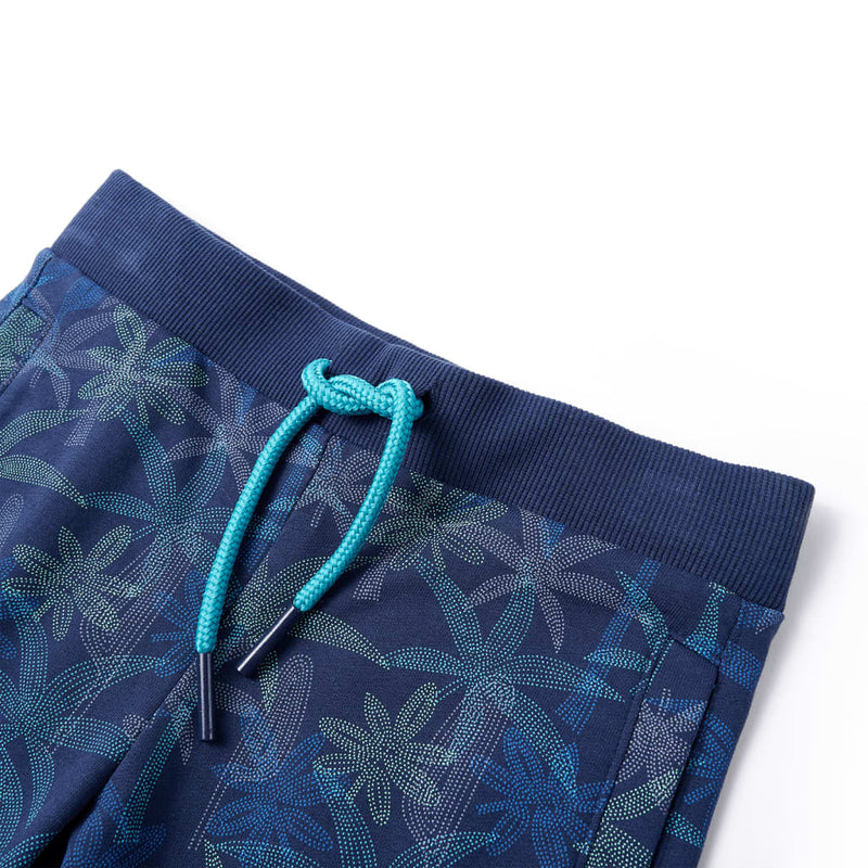 Load image into Gallery viewer, Vidaxl kindershorts met trekkoord 140 marineblauw