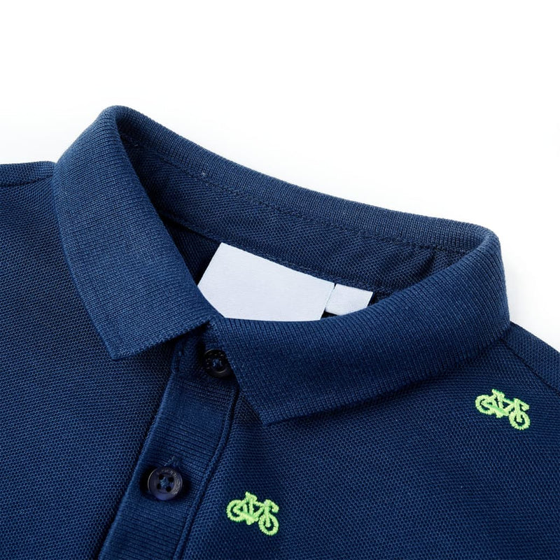 Load image into Gallery viewer, Vidaxl kinderpoloshirt 92 marineblauw
