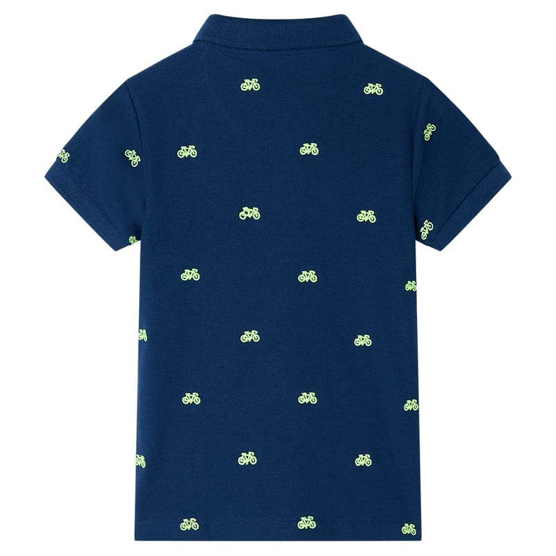 Load image into Gallery viewer, Vidaxl kinderpoloshirt 116 marineblauw
