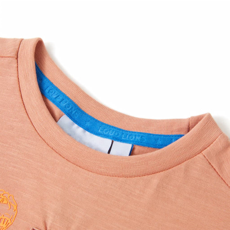 Load image into Gallery viewer, VidaXL Kindershirt met korte mouwen 104 lichtoranje