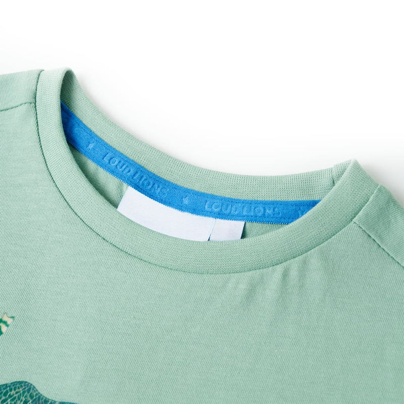Load image into Gallery viewer, Vidaxl kindershirt 128 lichtkakikleurig