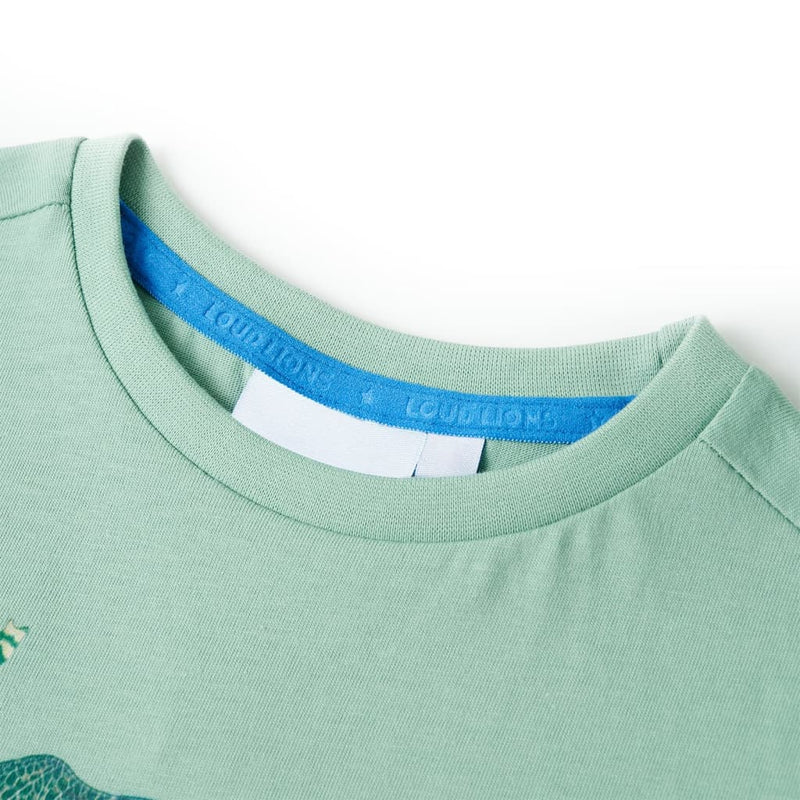 Load image into Gallery viewer, Vidaxl kindershirt 140 lichtkakikleurig