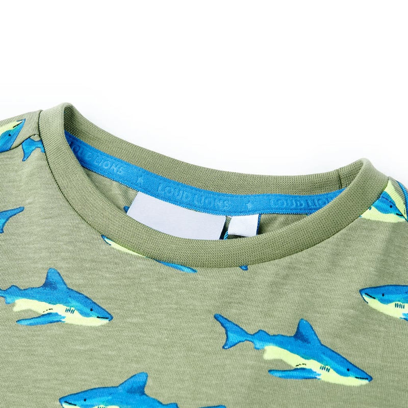 Load image into Gallery viewer, Vidaxl kindershirt 128 lichtkakikleurig