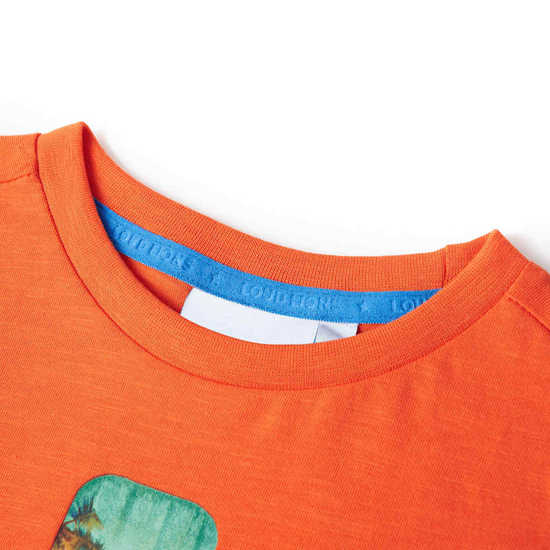Load image into Gallery viewer, Vidaxl kindershirt 128 donkeroranje