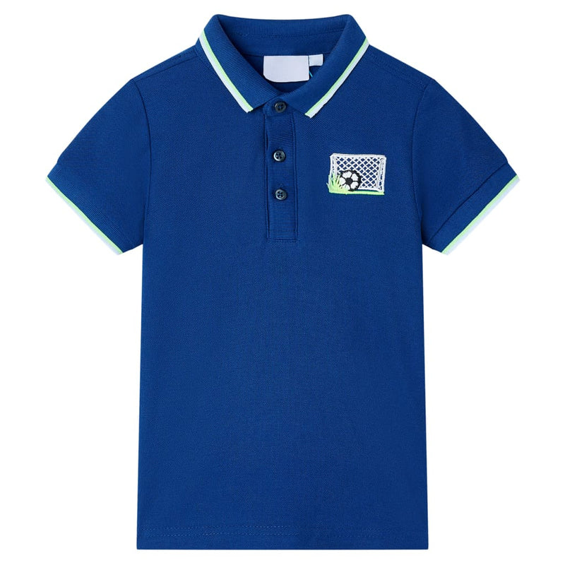 Load image into Gallery viewer, Vidaxl kinderpoloshirt 104 donkerblauw