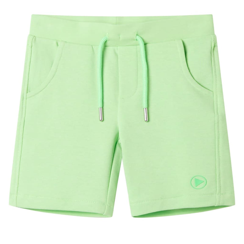 Load image into Gallery viewer, VidaXL Kindershort 104 fluorescerend groen