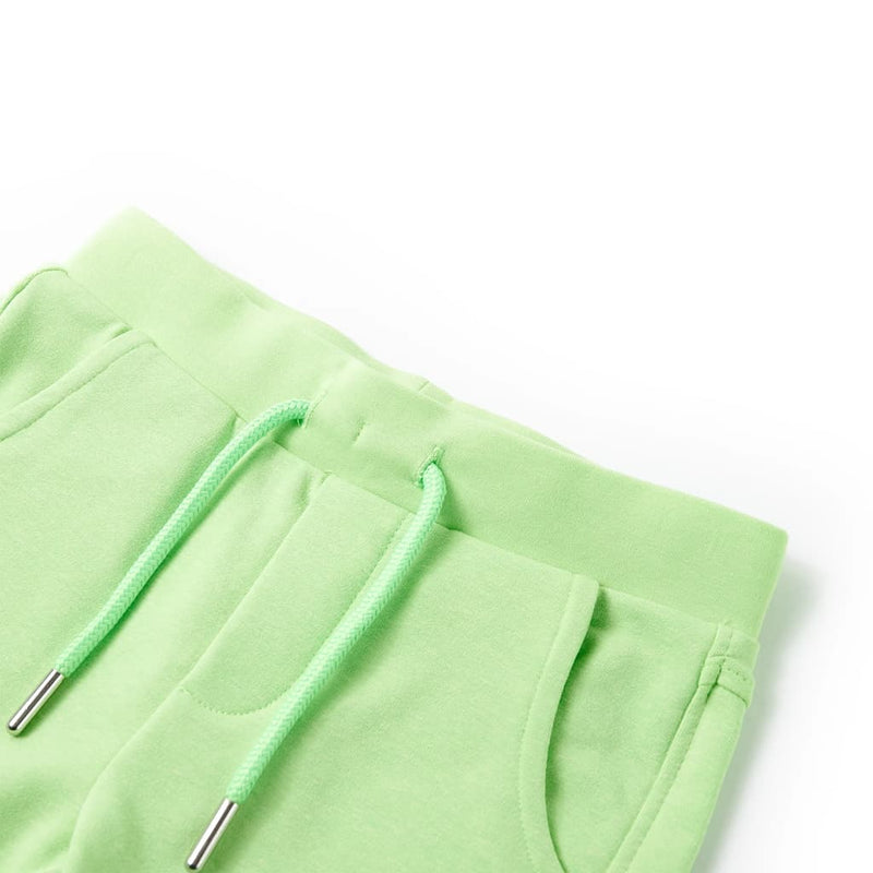 Load image into Gallery viewer, VidaXL Kindershort 104 fluorescerend groen
